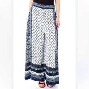 NWT Desigual printed Wide Leg Pants size 40